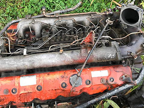 Контрактный двигатель ISUZU 12PE1