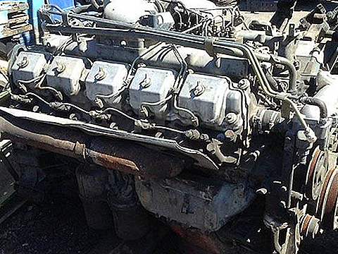Контрактный двигатель NISSAN DIESEL RE10