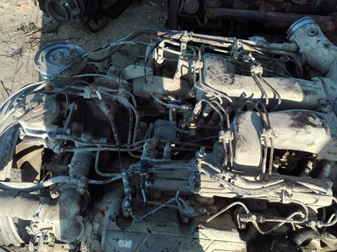 Контрактный двигатель HINO F17E