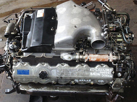 Контрактный двигатель NISSAN DIESEL RH10-F