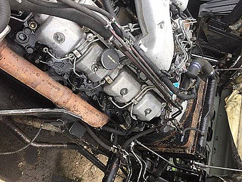 Контрактный двигатель NISSAN DIESEL RH8-F