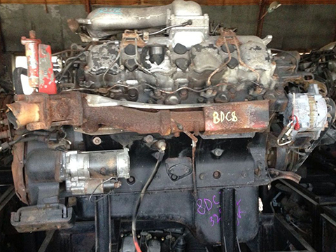 Контрактный двигатель MMC MITSUBISHI 8DC6, 8DC8