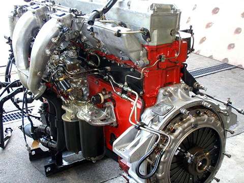 Контрактный  двигатель HINO K13C (K-III)